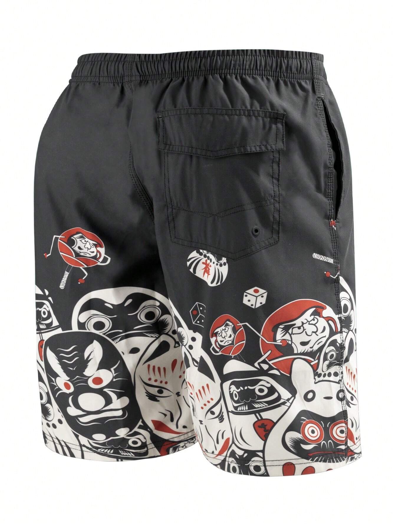 Cartoon Animals Swim Shorts-Waves And Trunks