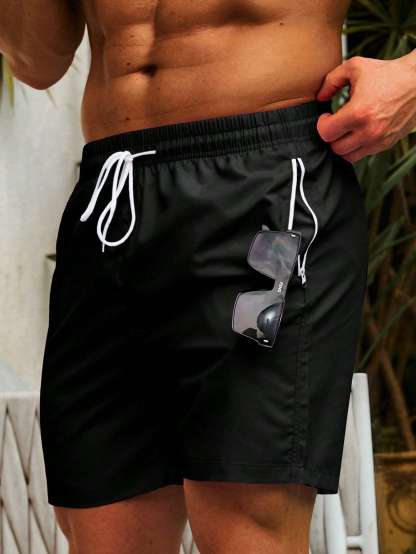 Zip Pocket Swim Trunks-Waves And Trunks