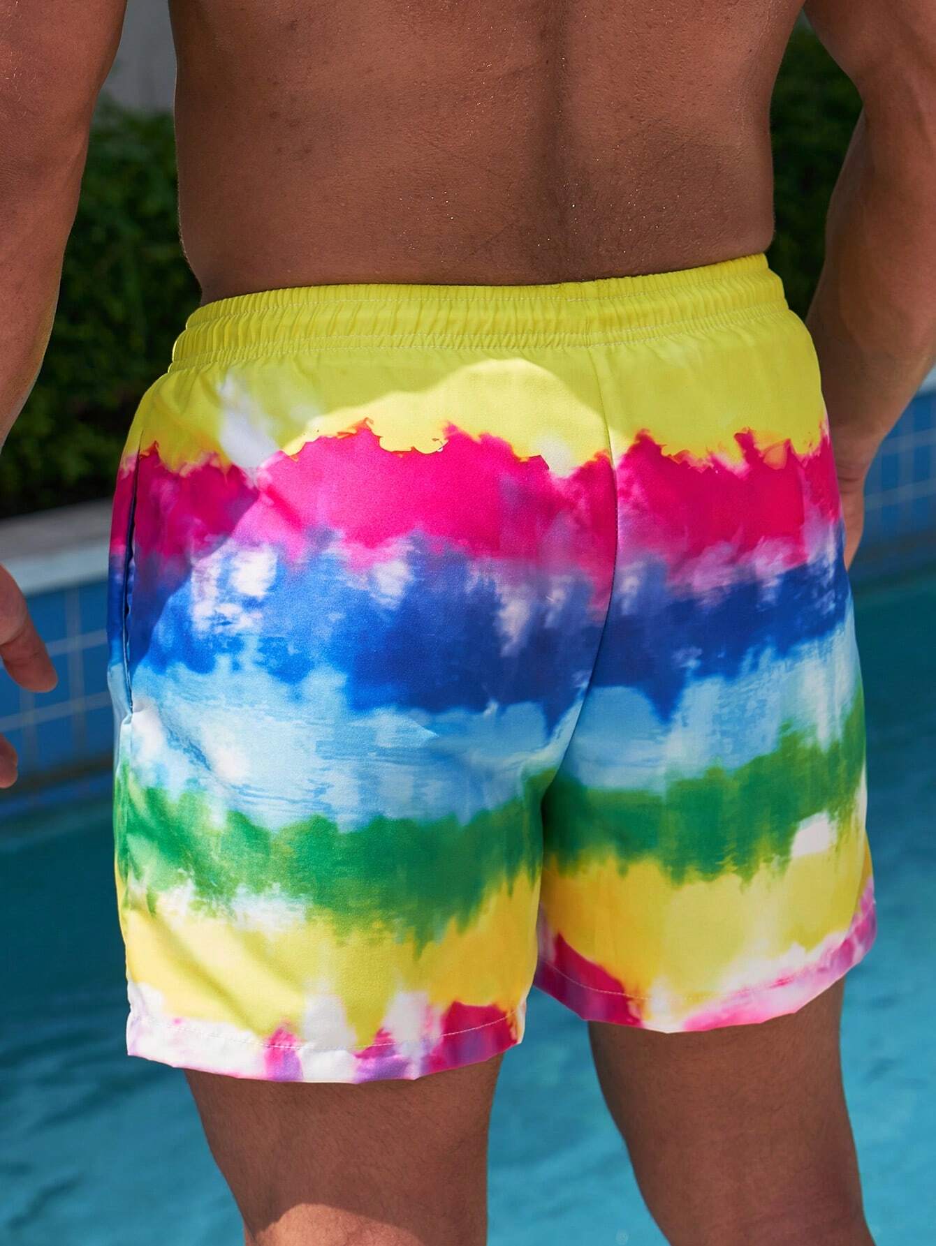 Non Stretch Swim Trunks-Waves And Trunks