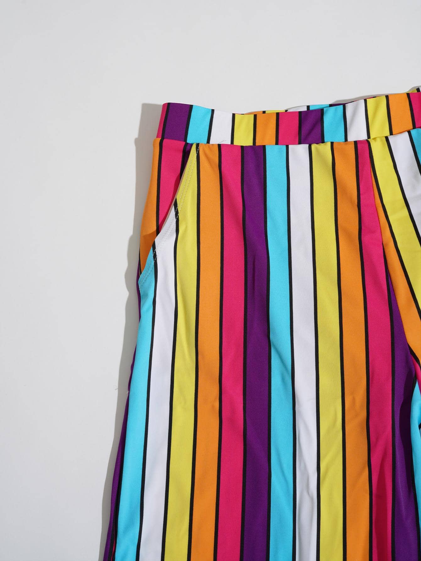 Allover Print Medium Stretch Swim Trunks-Waves And Trunks