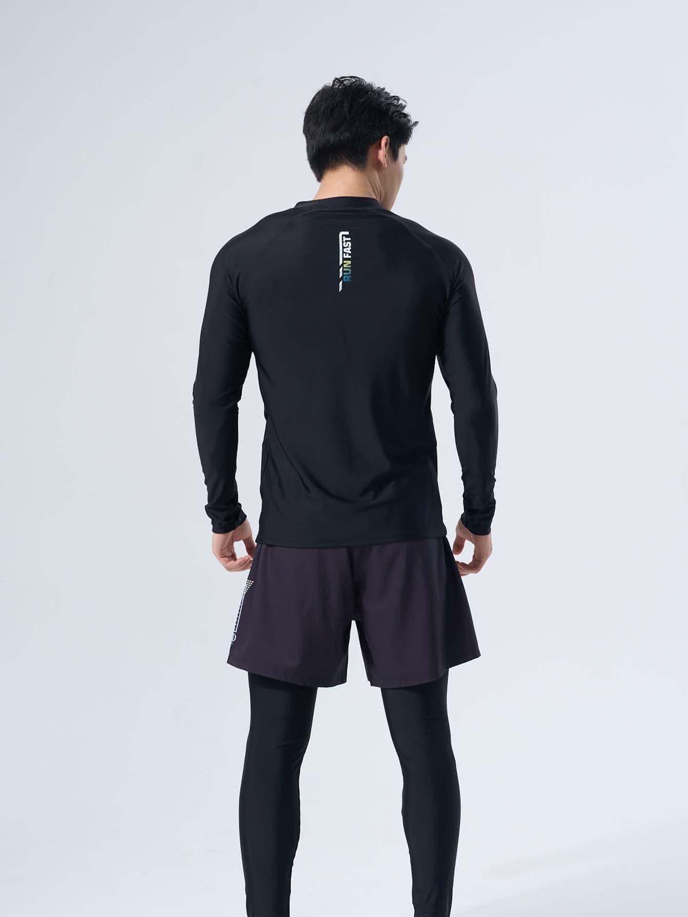 Letter Graphic One Piece Swimsuit-Waves And Trunks