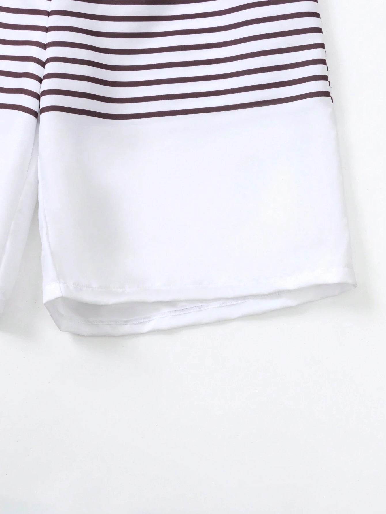 Drawstring Waist Shorts-Waves And Trunks