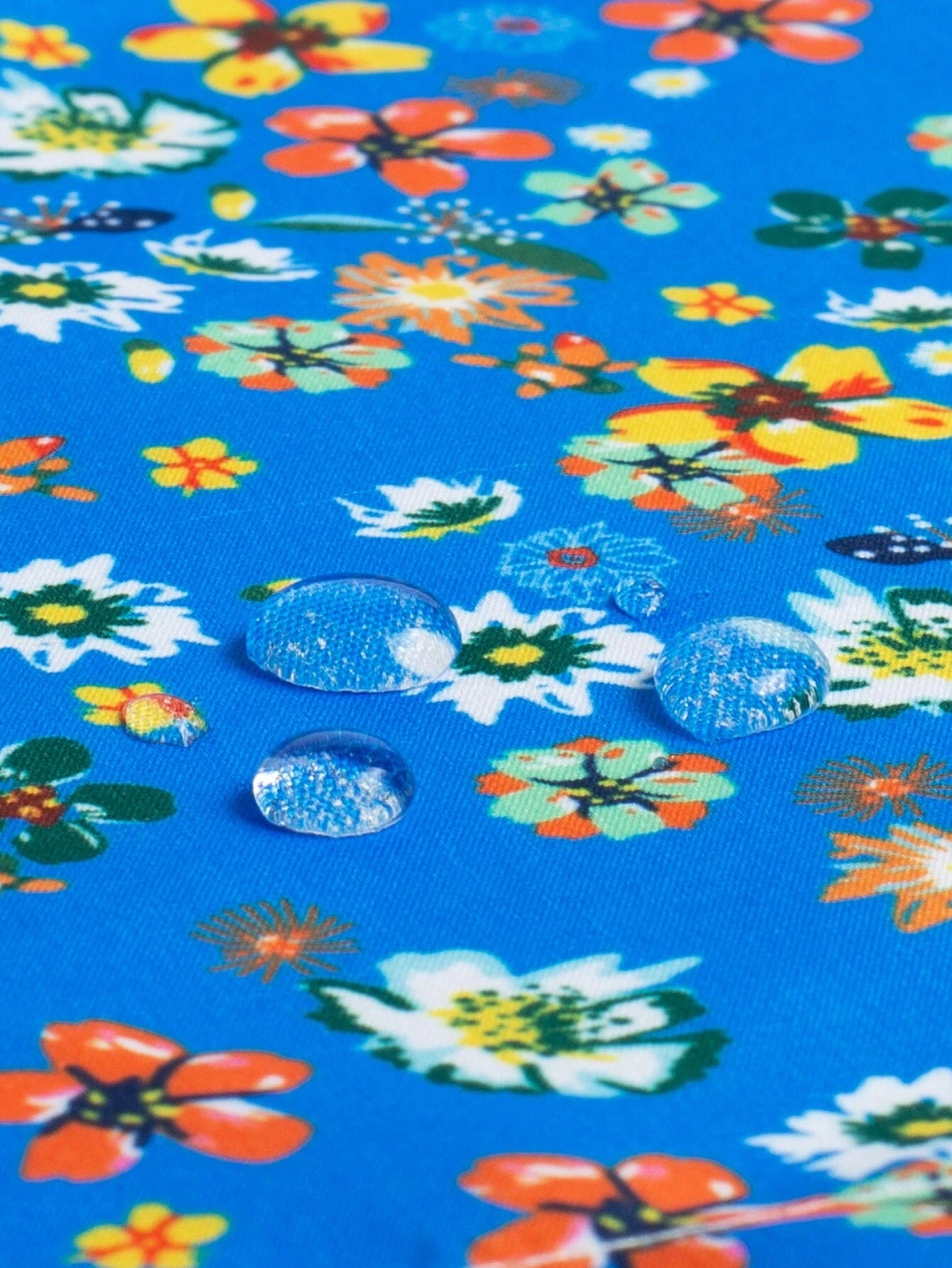 Ditsy Floral Drawstring Swim Trunks-Waves And Trunks