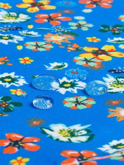 Ditsy Floral Drawstring Swim Trunks-Waves And Trunks