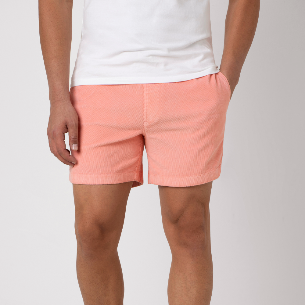 Casual Drawstring Shorts With Elastic Waistband-Waves And Trunks