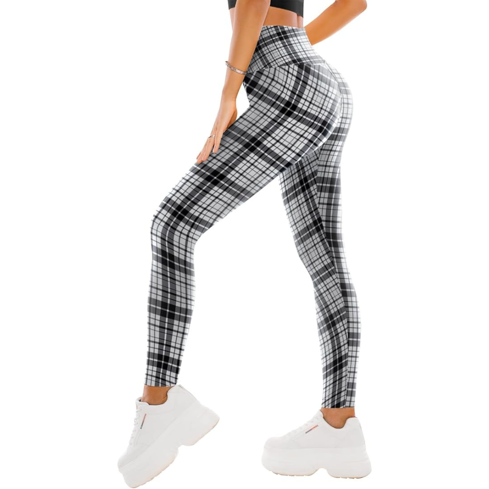 Full Length Stretchable Yoga Leggings For Active Movement-Waves And Trunks