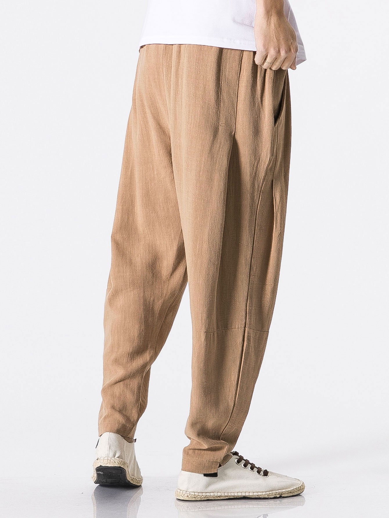 Harem Pants With Detachable Belt-Waves And Trunks