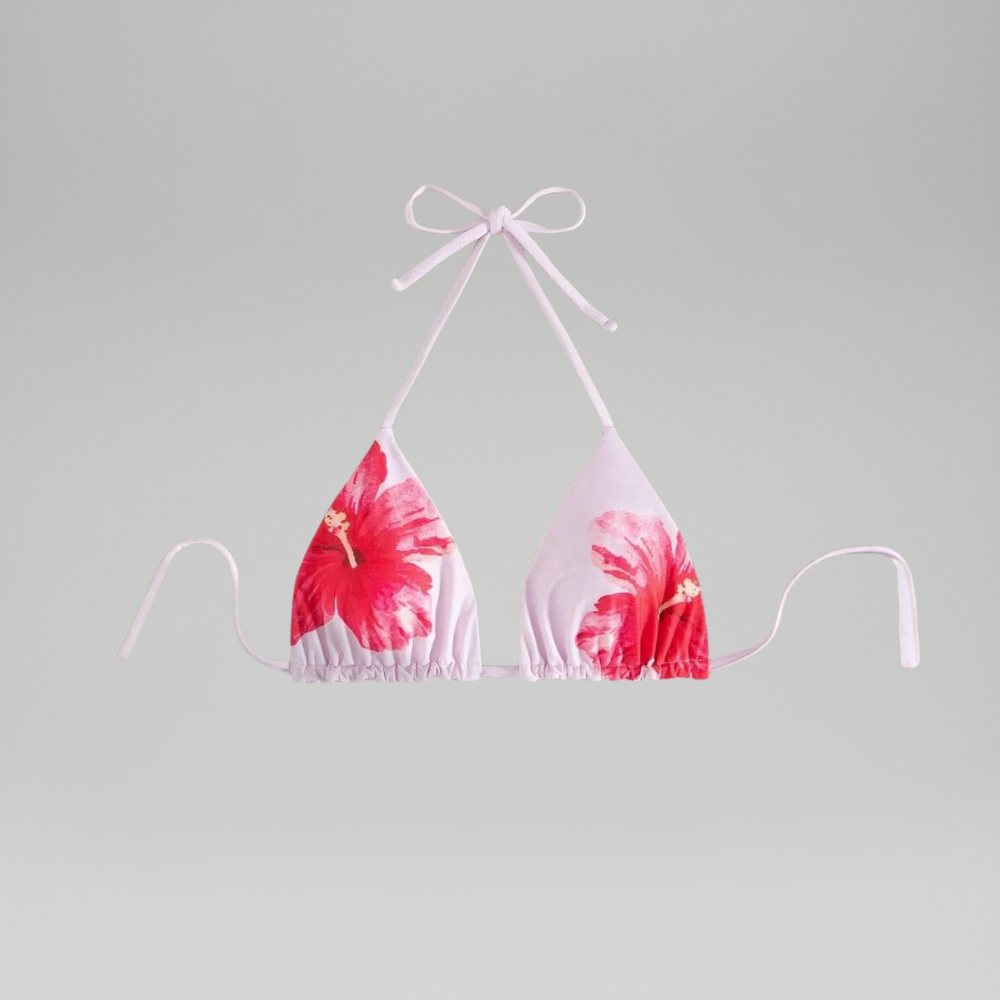 Tie Dye Flower Print Beachwear For Men And Women