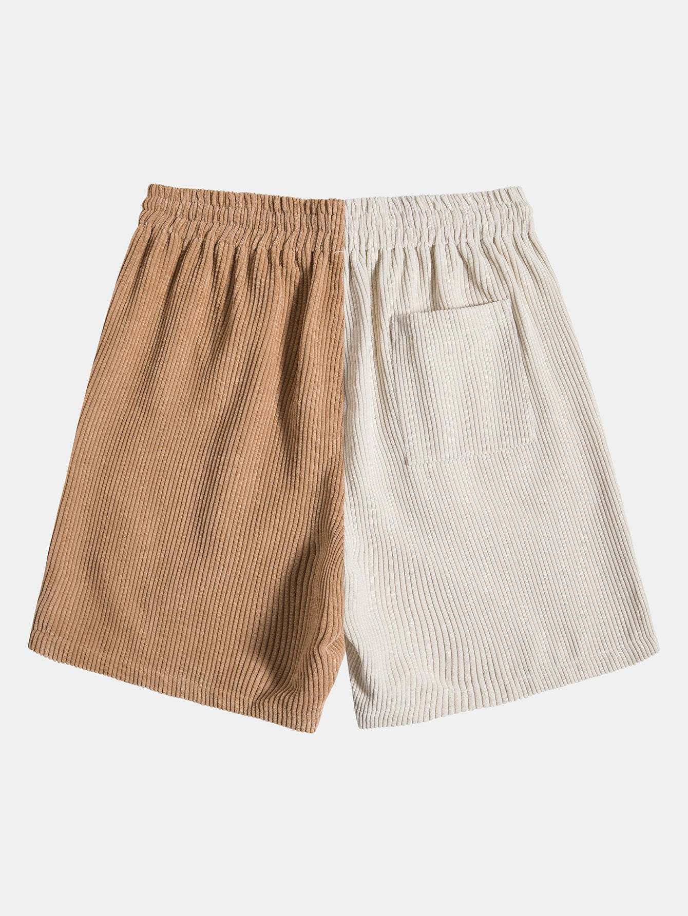Two Tone Corduroy Shorts-Waves And Trunks