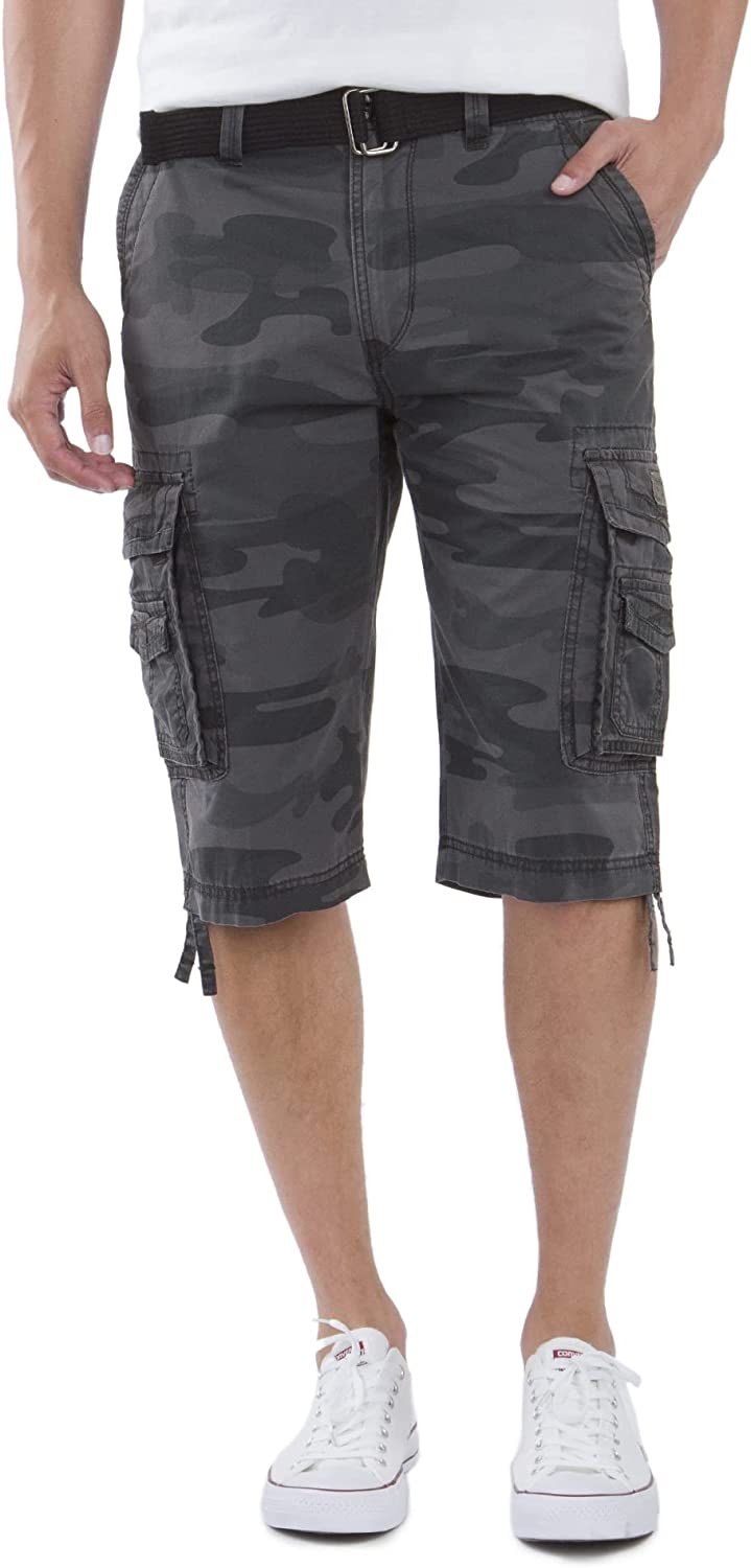 Versatile Belted Cargo Short-Waves And Trunks