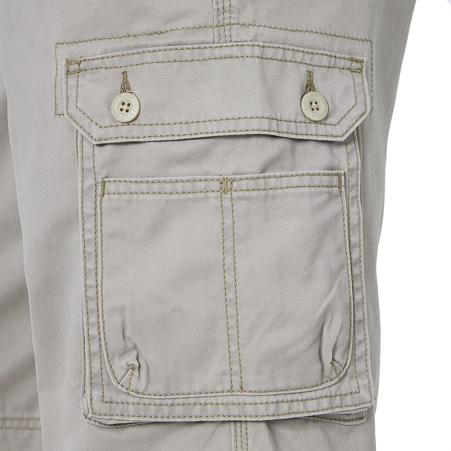 Cargo Shorts With Coordinating Belt-Waves And Trunks
