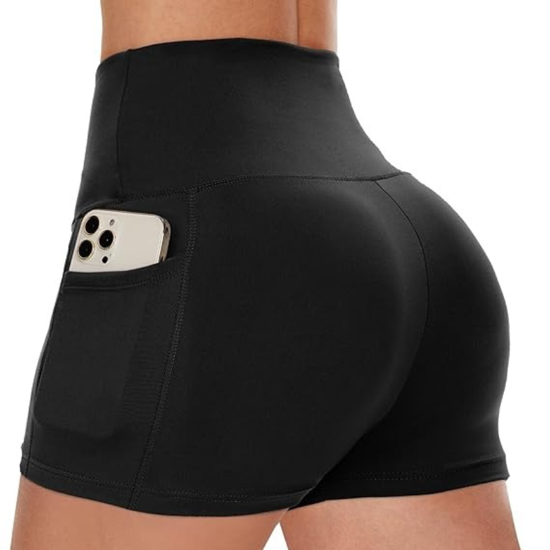 Seamless Compression Pocket Shorts – Flexible and Functional Fit-Waves And Trunks
