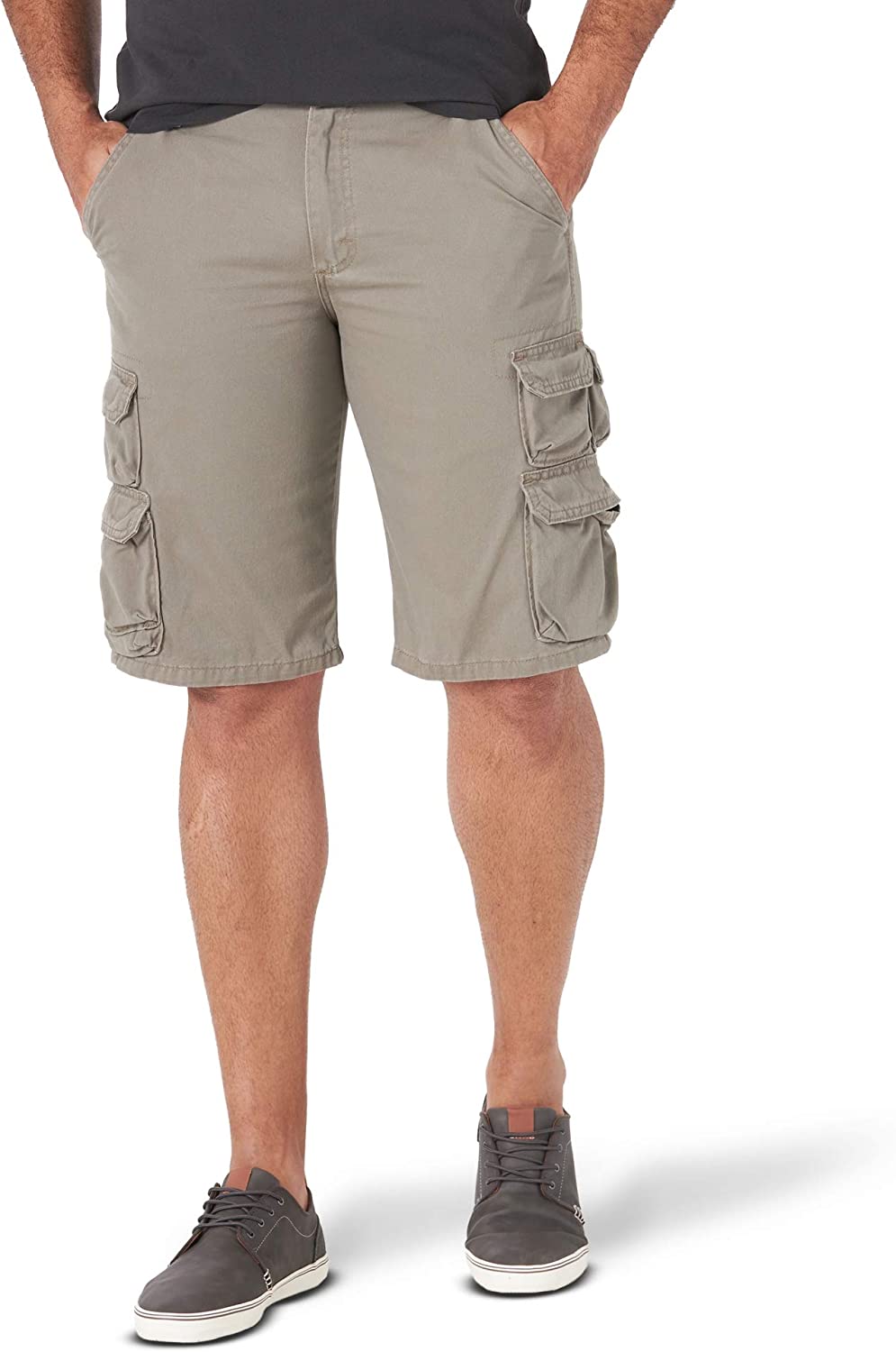 Comfortable And Durable Twill Cargo Shorts-Waves And Trunks
