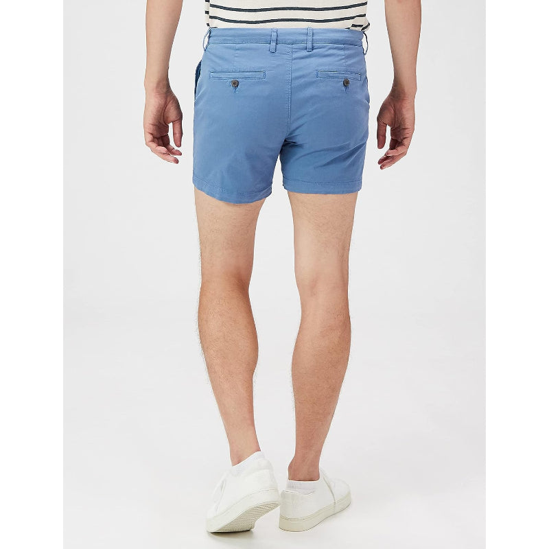 Slim Fit Flat Stretch Chino Short-Waves And Trunks