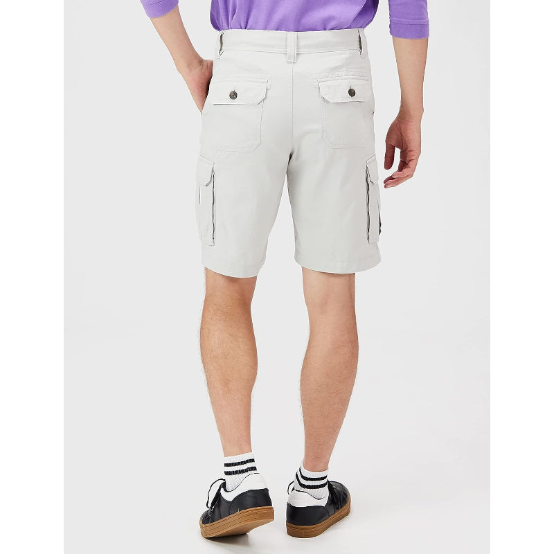 Button Closure Classic Fit Cargo Short-Waves And Trunks