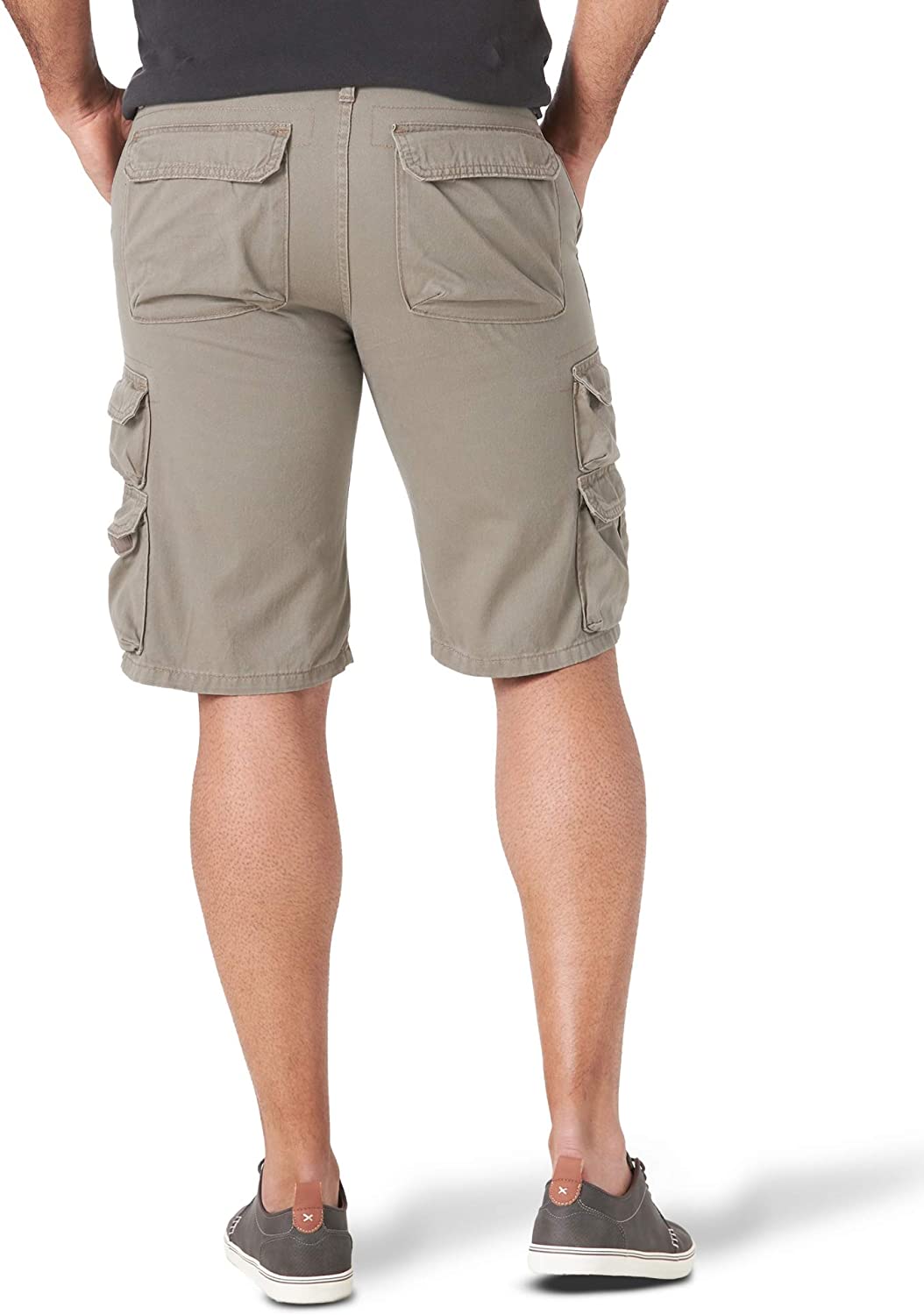 Comfortable And Durable Twill Cargo Shorts-Waves And Trunks
