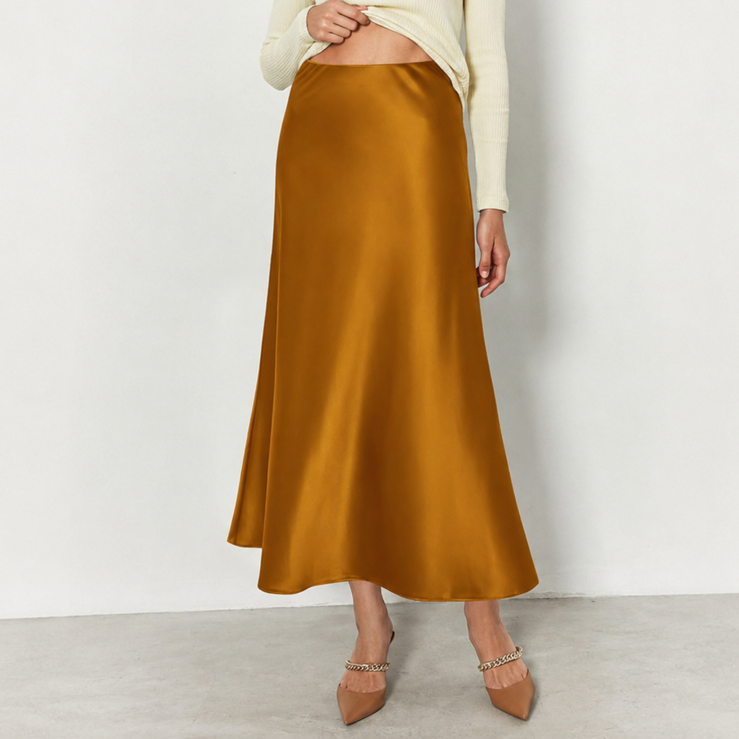 Summer Vacation A Line Flowing Skirt For Women