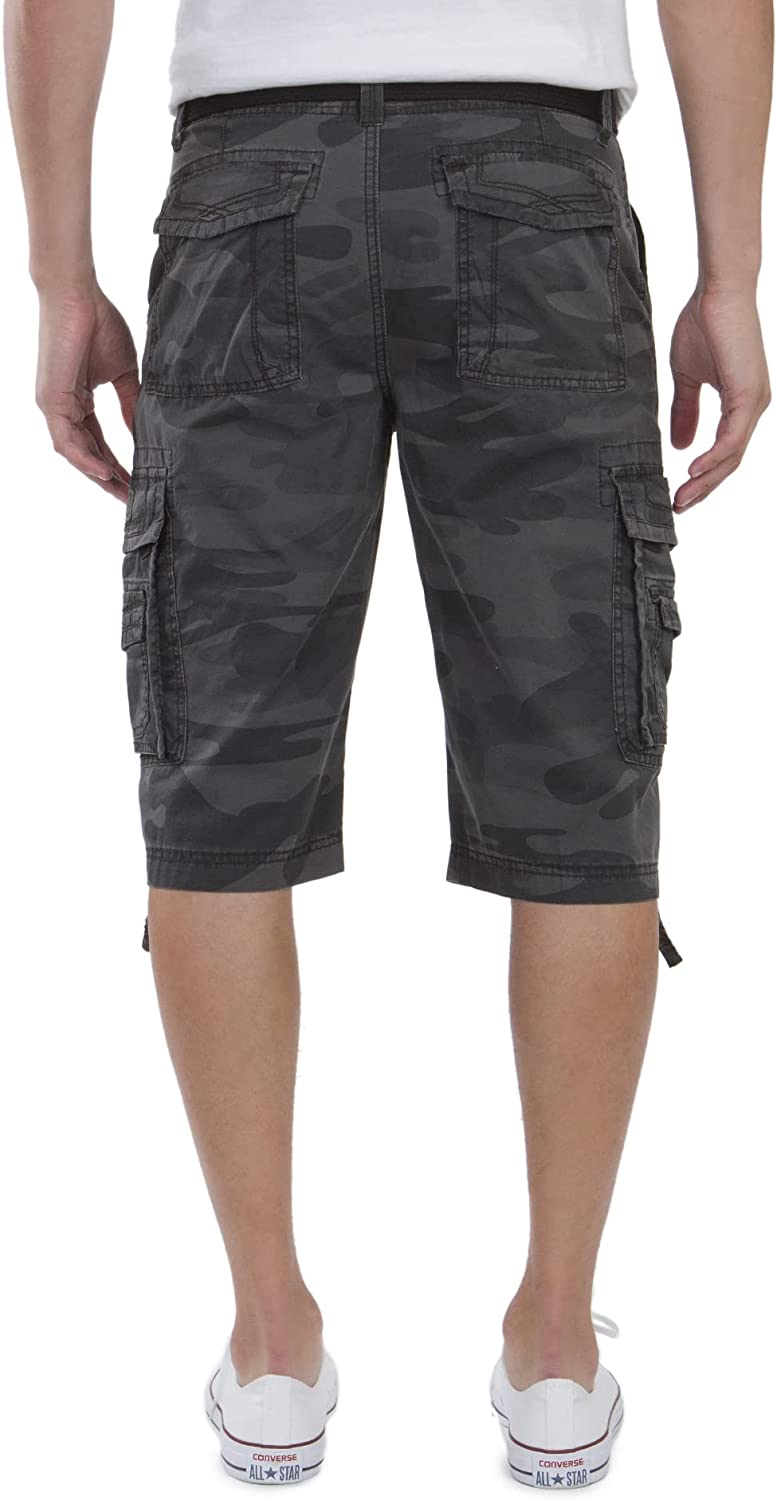 Versatile Belted Cargo Short-Waves And Trunks