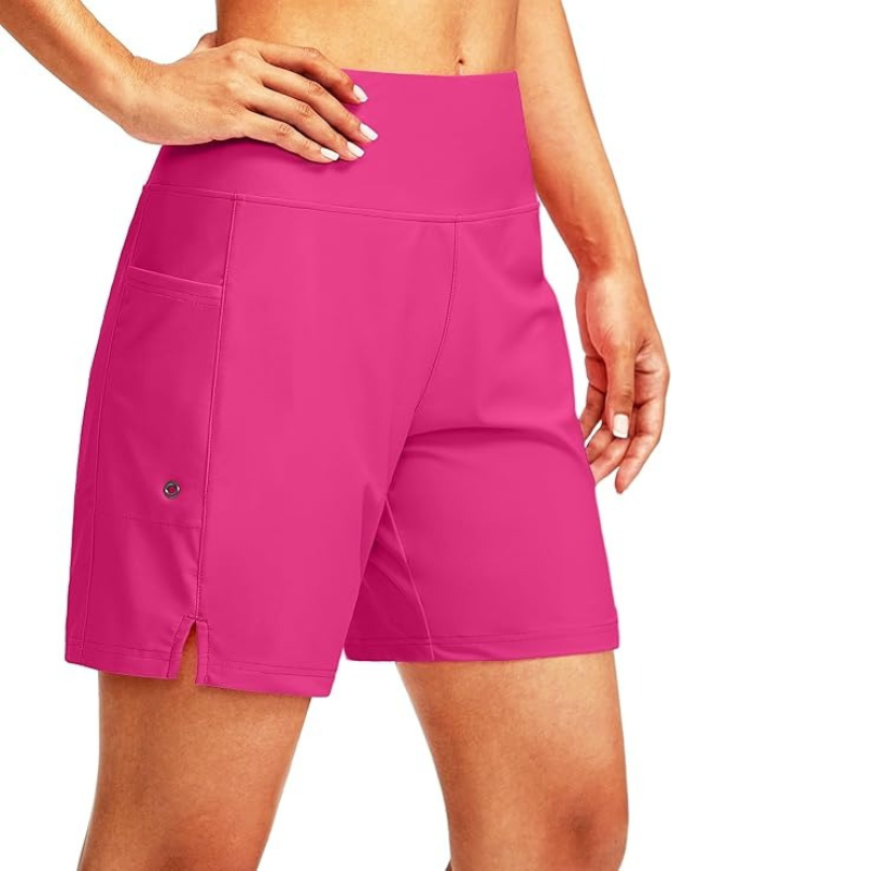 Swim Board Shorts Quick Dry with Liner and Functional Pockets-Waves And Trunks