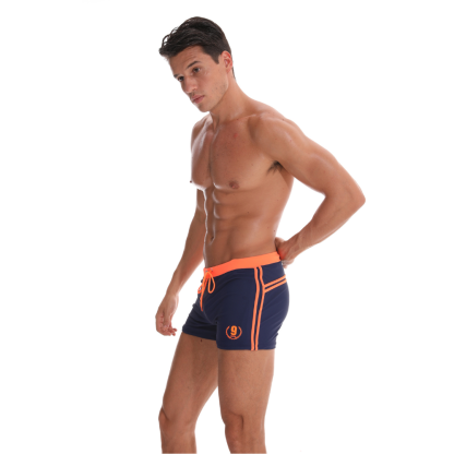 Navy Blue String Summer Brief-Waves And Trunks