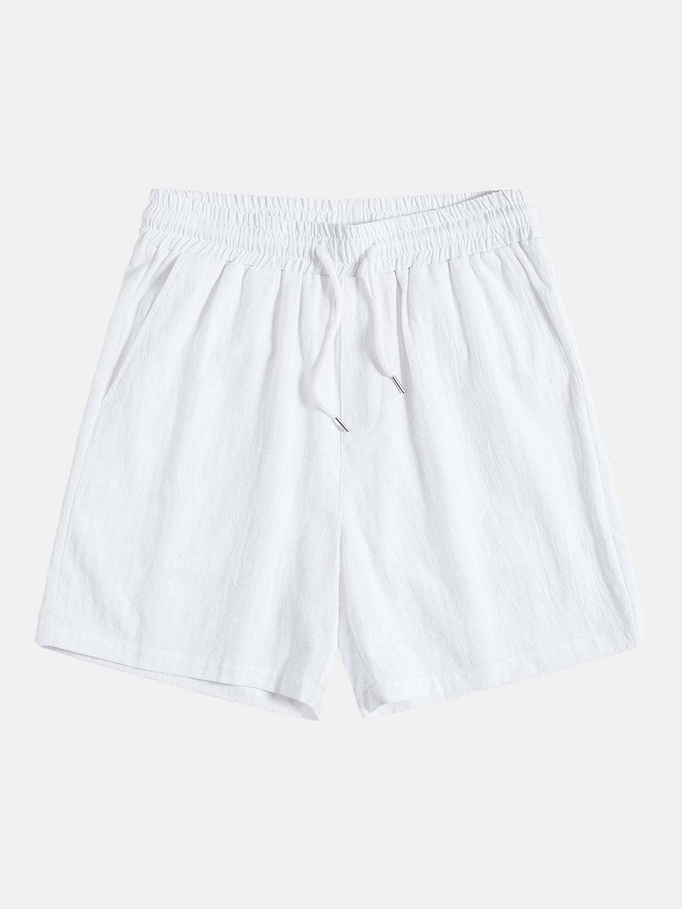 Textured Short Length Beach Shorts-Waves And Trunks