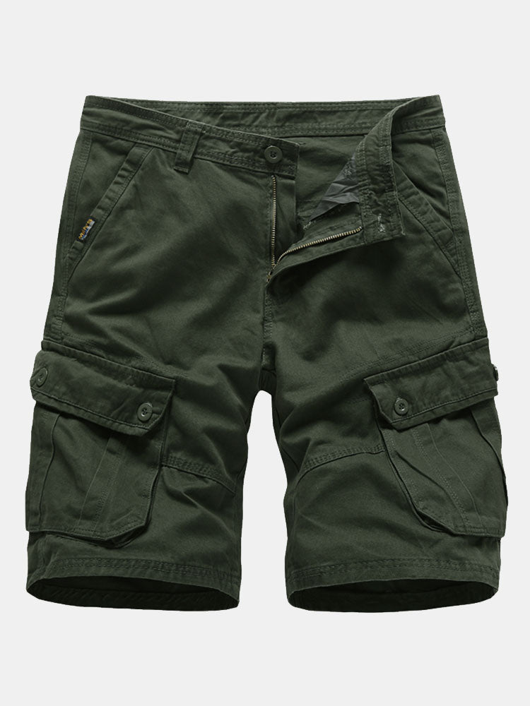 Comfortable Cargo Shorts With Pockets-Waves And Trunks