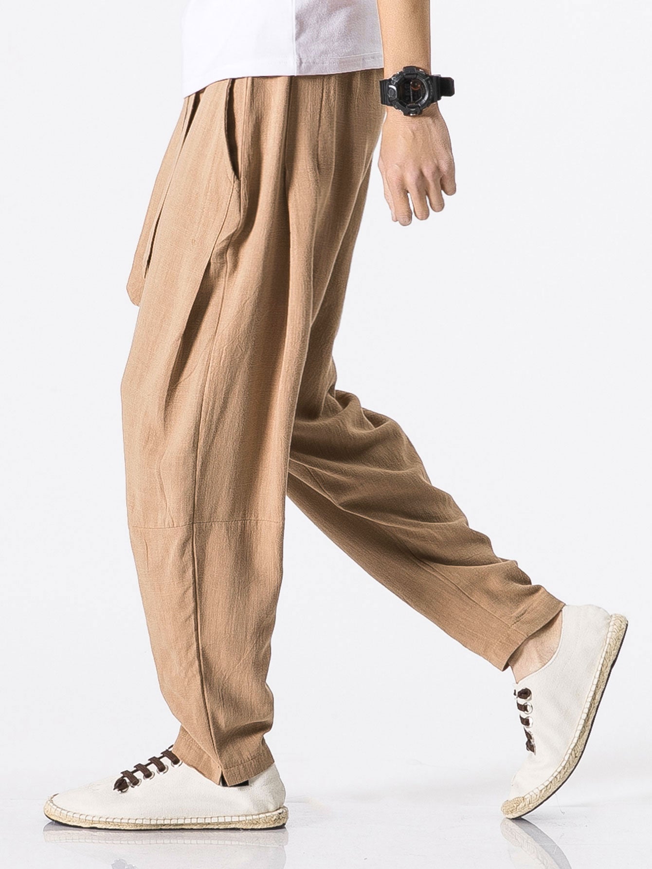 Harem Pants With Detachable Belt-Waves And Trunks