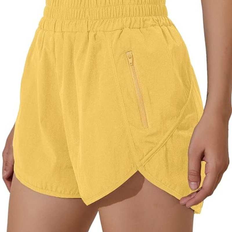 Elastic Band Running Shorts – Quick-Dry with Secure Pocket-Waves And Trunks