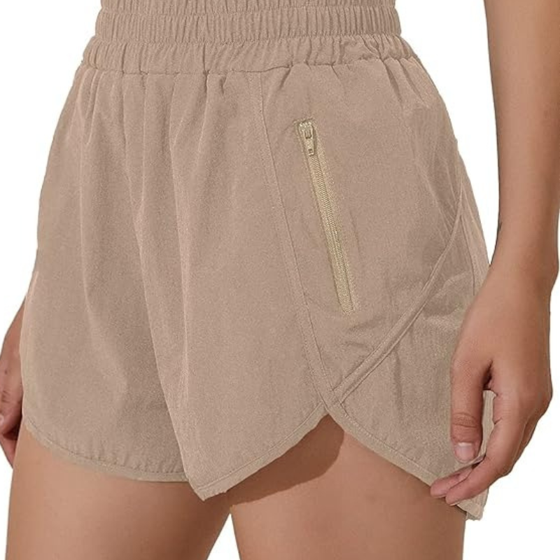 Elastic Band Running Shorts – Quick-Dry with Secure Pocket-Waves And Trunks