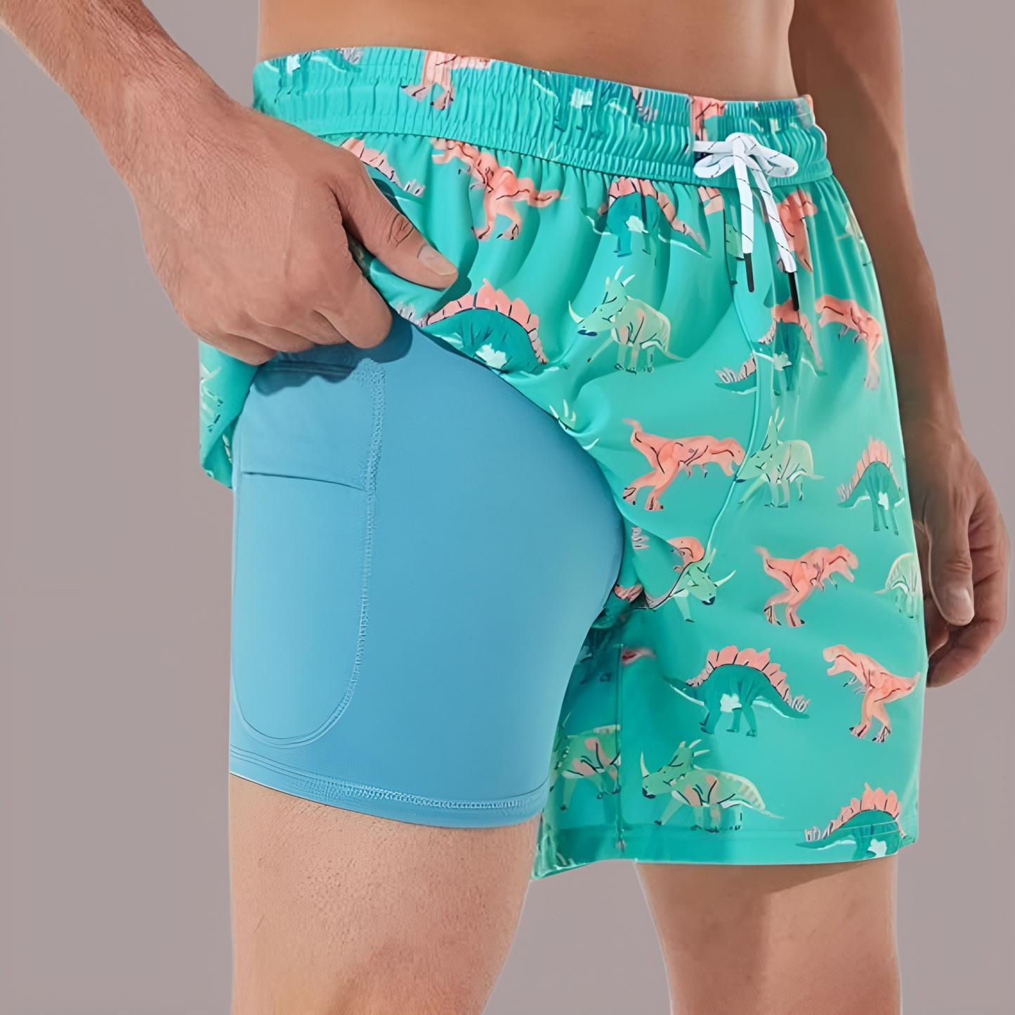 Swim Trunks Swim Shorts for Men Quick Dry 5 inch Inseam