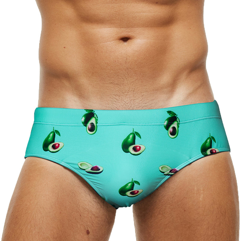 Avocado Swim Brief-Waves And Trunks