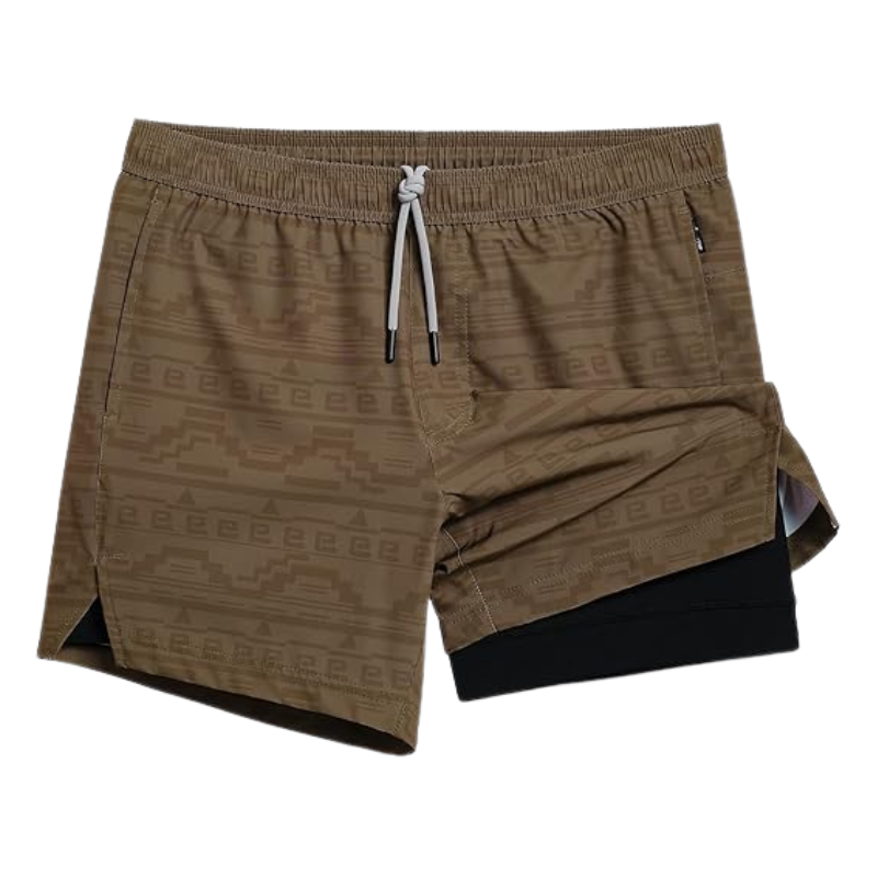 2 In 1 Quick Dry Athletic Shorts – Dual-Layer Comfort-Waves And Trunks