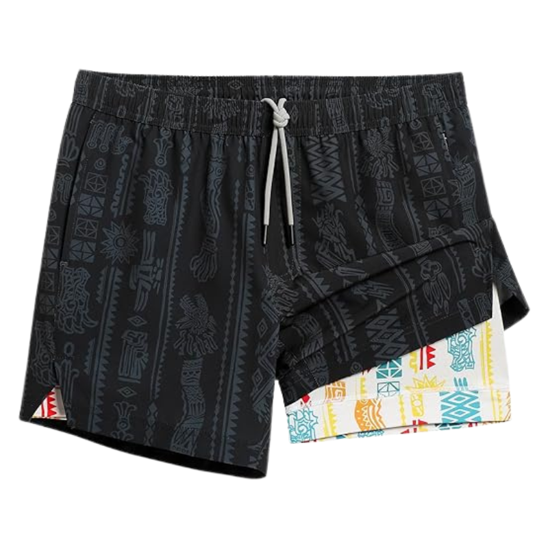 2 In 1 Quick Dry Athletic Shorts – Dual-Layer Comfort-Waves And Trunks