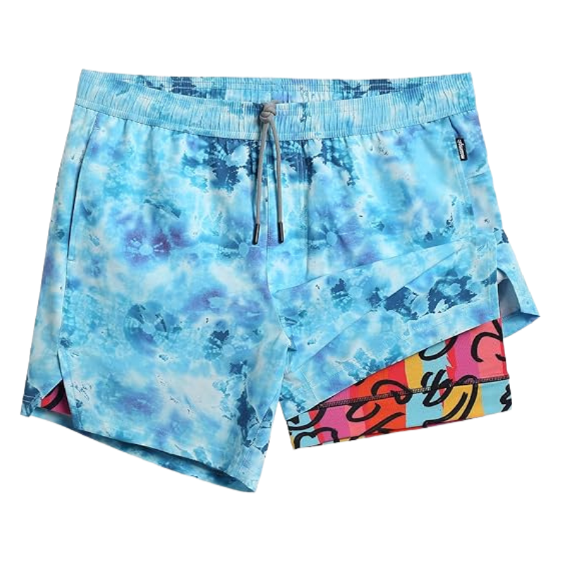 2 In 1 Quick Dry Athletic Shorts – Dual-Layer Comfort-Waves And Trunks