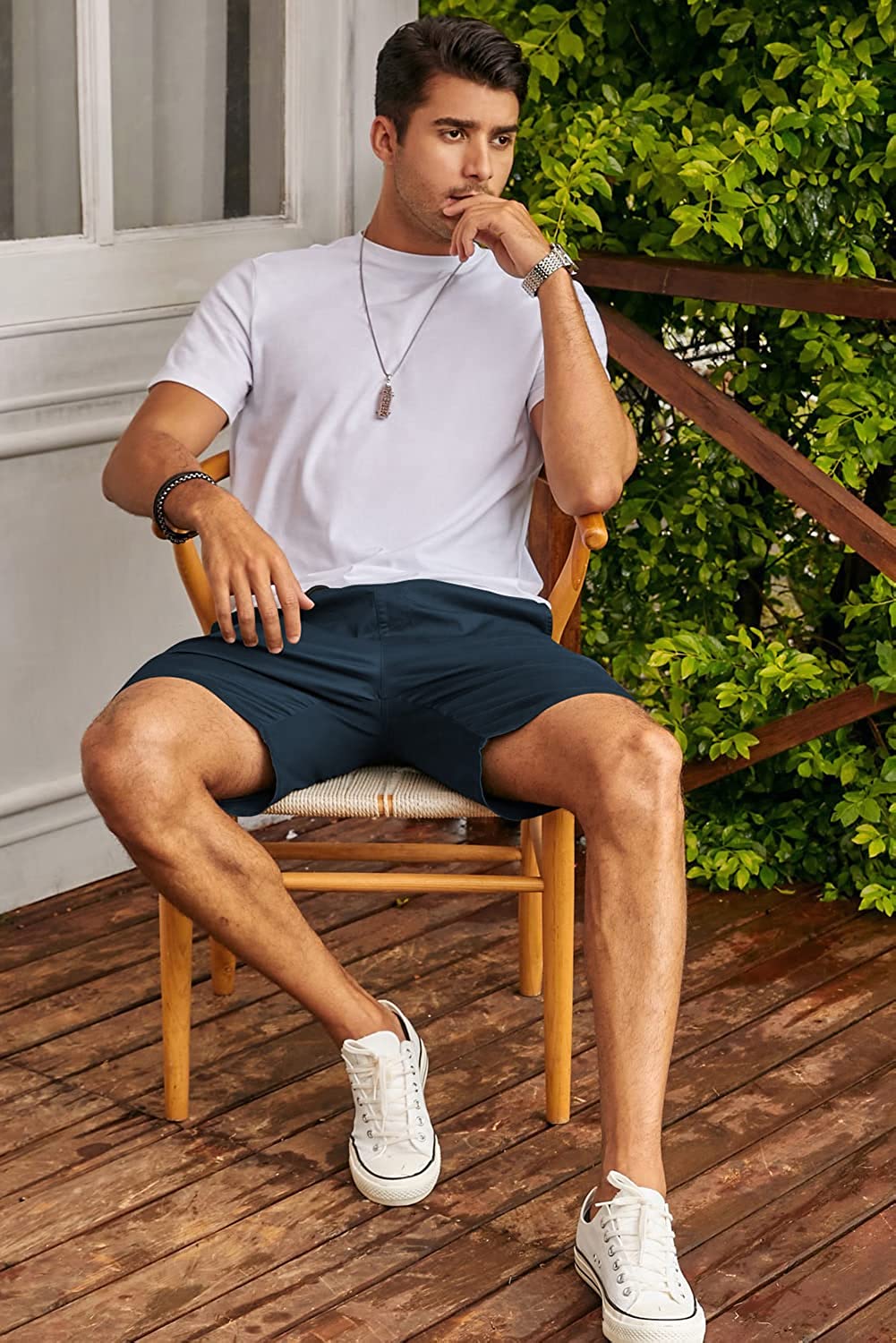 Breathable Comfort Drawstring Summer Shorts-Waves And Trunks