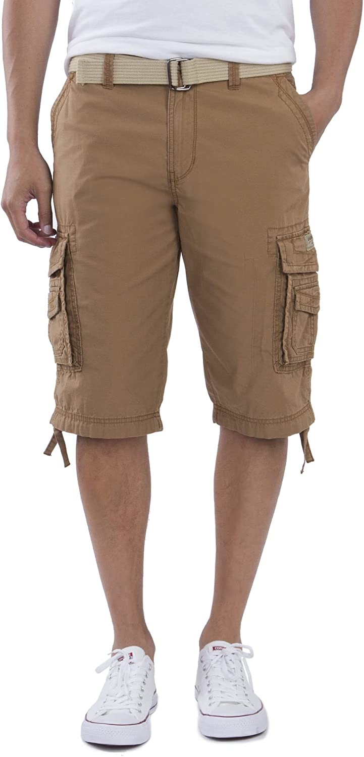 Versatile Belted Cargo Short-Waves And Trunks