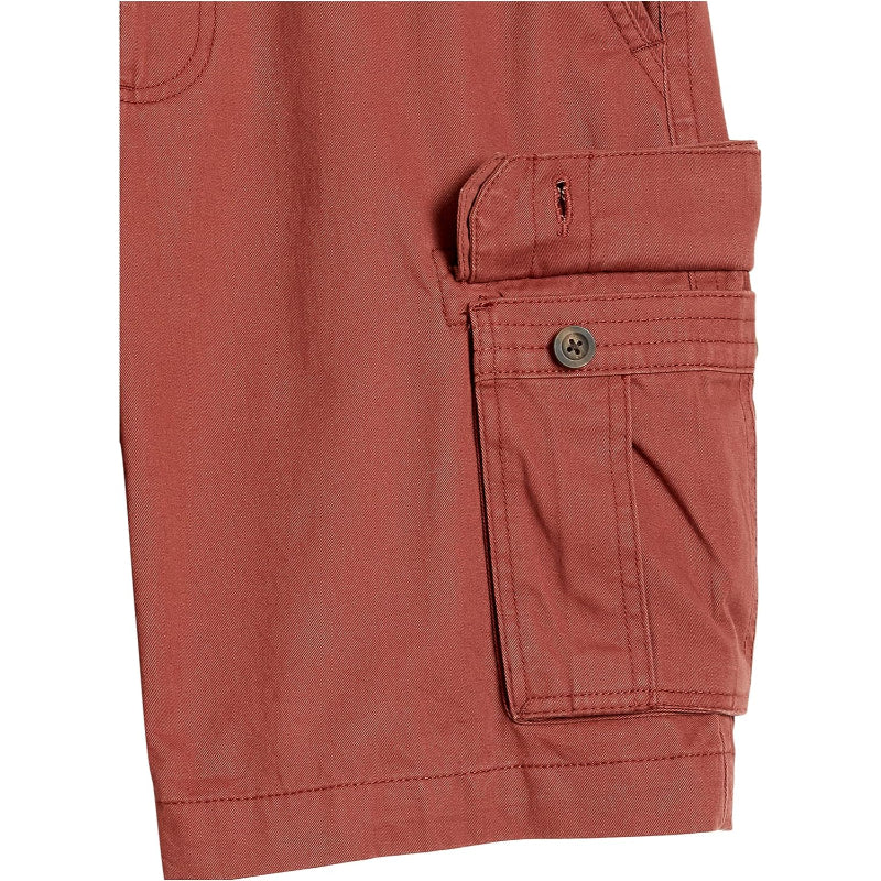 Classic Fit Button Closure Cargo Short-Waves And Trunks