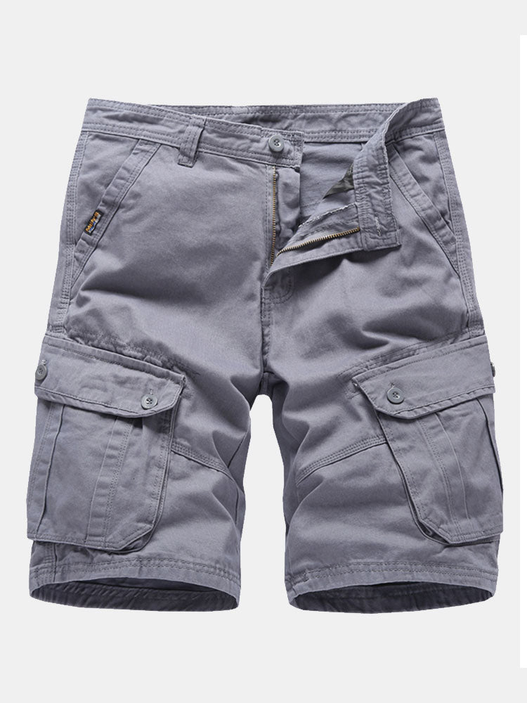 Comfortable Cargo Shorts With Pockets-Waves And Trunks