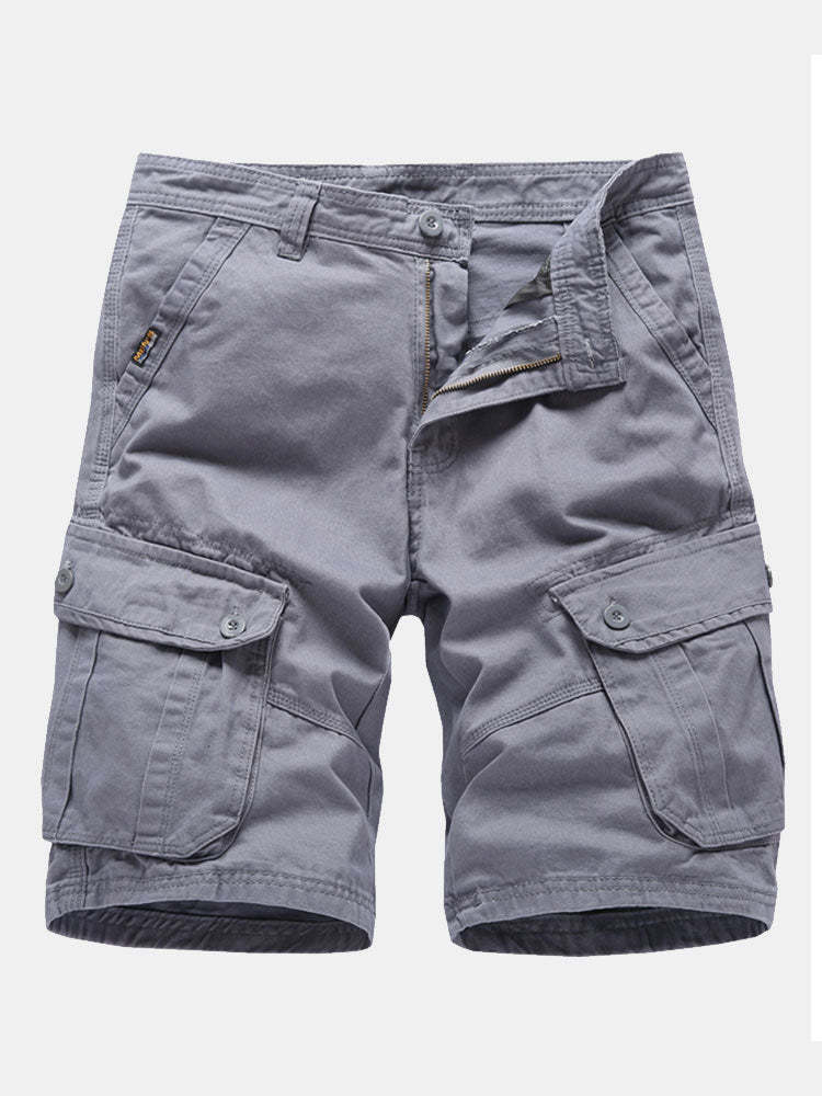 Comfortable Cargo Shorts With Pockets-Waves And Trunks