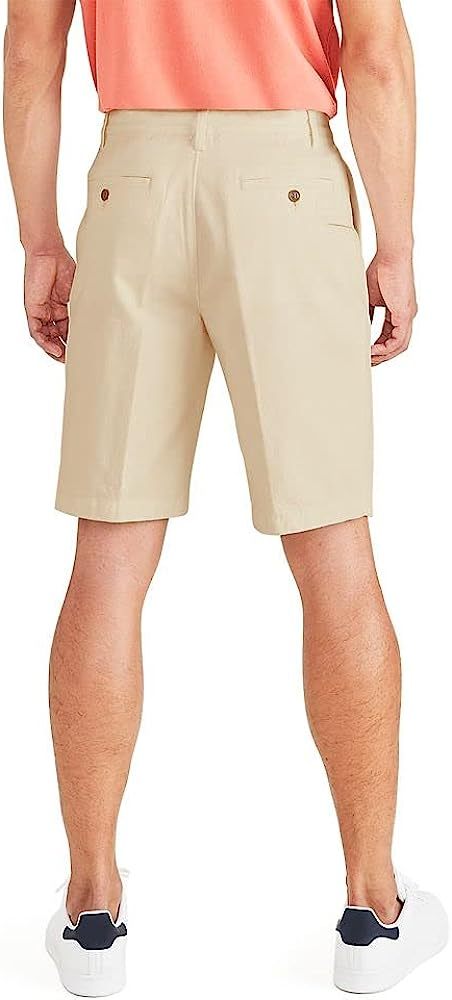 Classic Fit Shorts With Zip Fly And Welt Pockets-Waves And Trunks