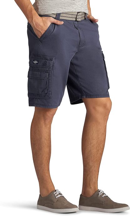 Belted Cargo Shorts-Waves And Trunks