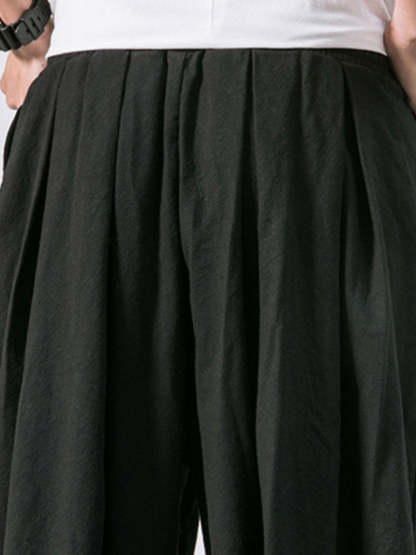 Harlan Loose Drawstring Pants-Waves And Trunks