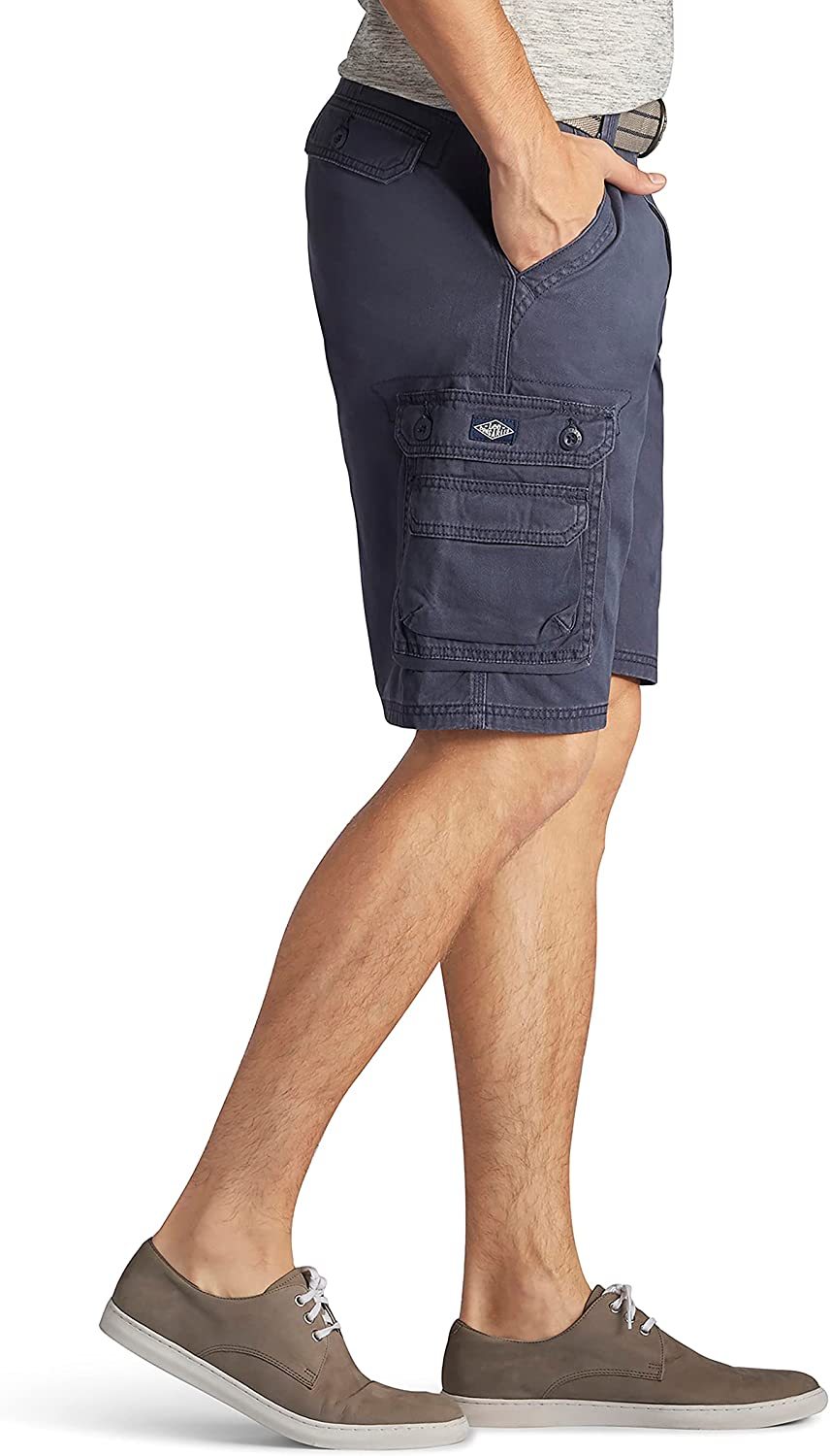Belted Cargo Shorts-Waves And Trunks