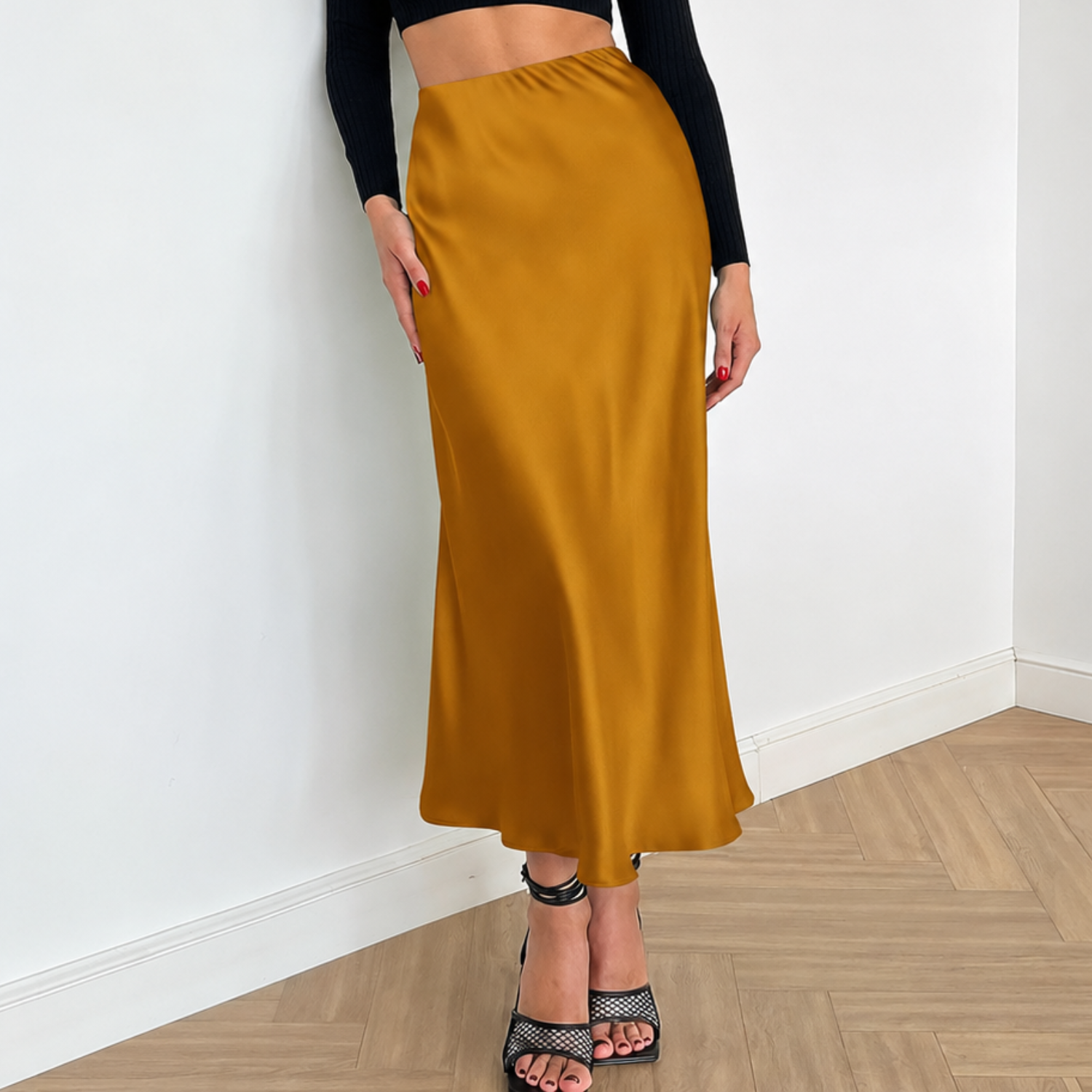 Summer Vacation A Line Flowing Skirt For Women