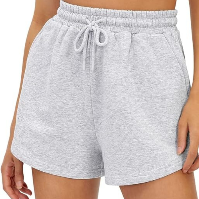Soft Drawstring Lounge Shorts – Lightweight Comfort with Side Pockets-Waves And Trunks