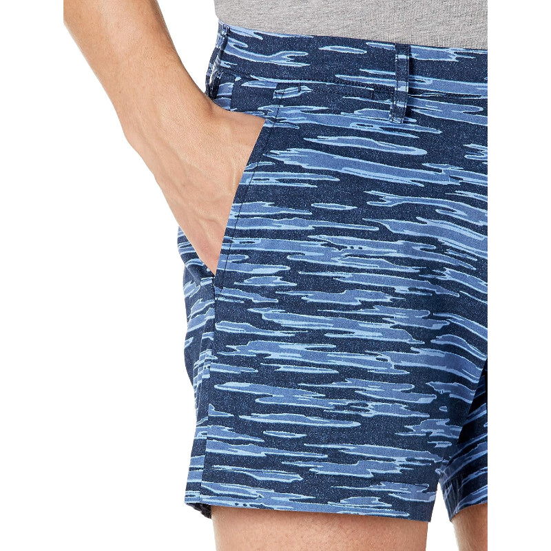 Slim Fit Flat Stretch Chino Short-Waves And Trunks