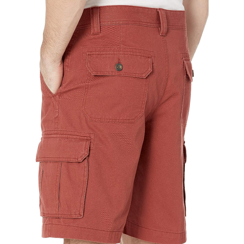 Classic Fit Button Closure Cargo Short-Waves And Trunks