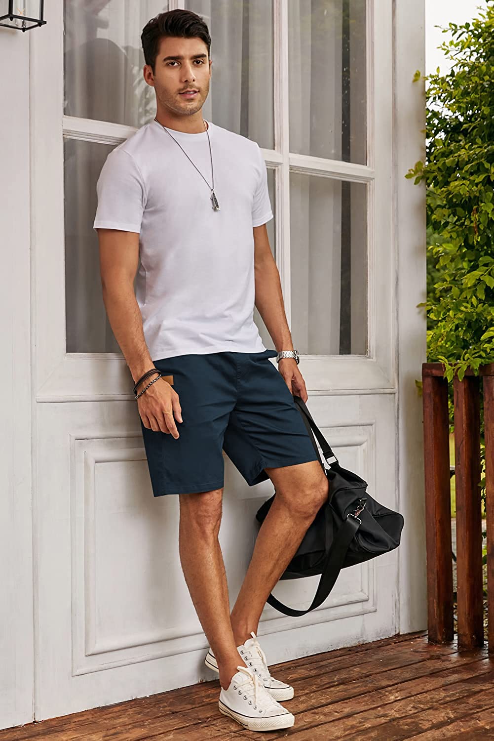 Breathable Comfort Drawstring Summer Shorts-Waves And Trunks