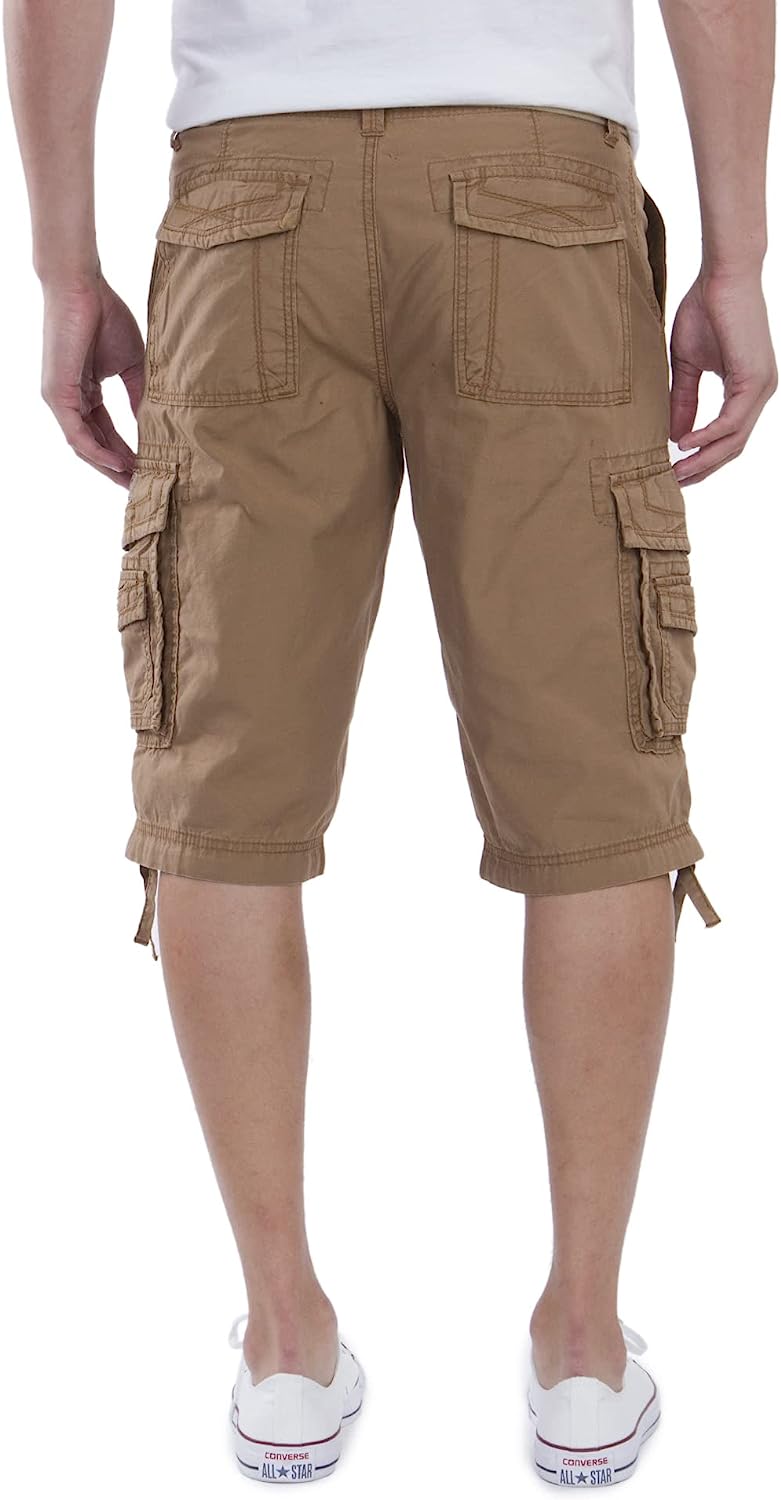 Versatile Belted Cargo Short-Waves And Trunks