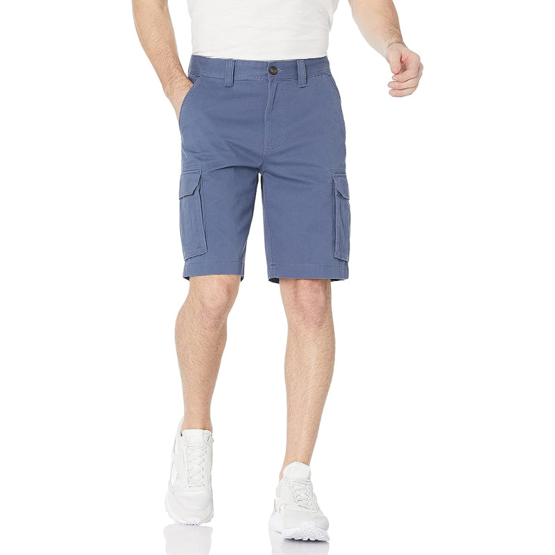 Button Closure Classic Fit Cargo Short-Waves And Trunks